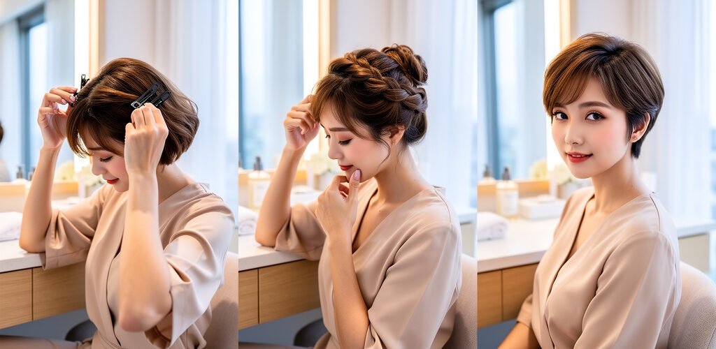 Peinados para Pelo Corto Elegantes