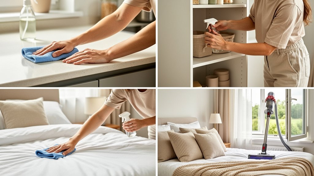 hábitos diarios para casa limpia