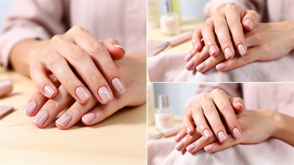 Uñas elegantes para uñas cortas