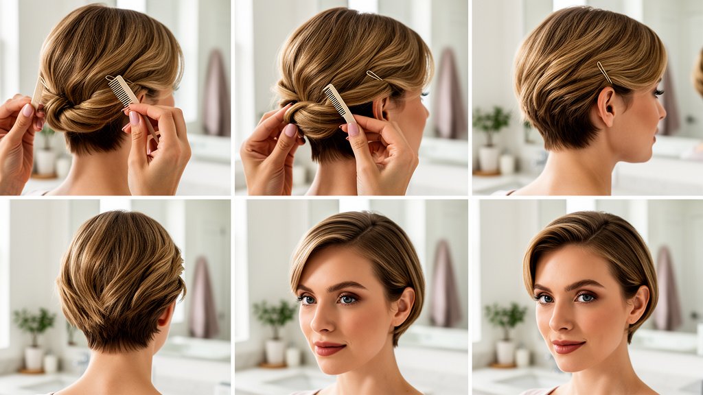 Peinados para Pelo Corto Elegantes