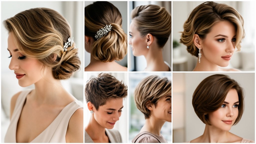 Peinados Formales Para Cabello Corto