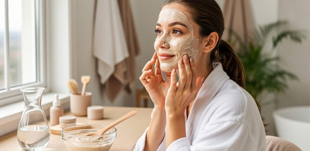 Mascarilla casera para piel seca