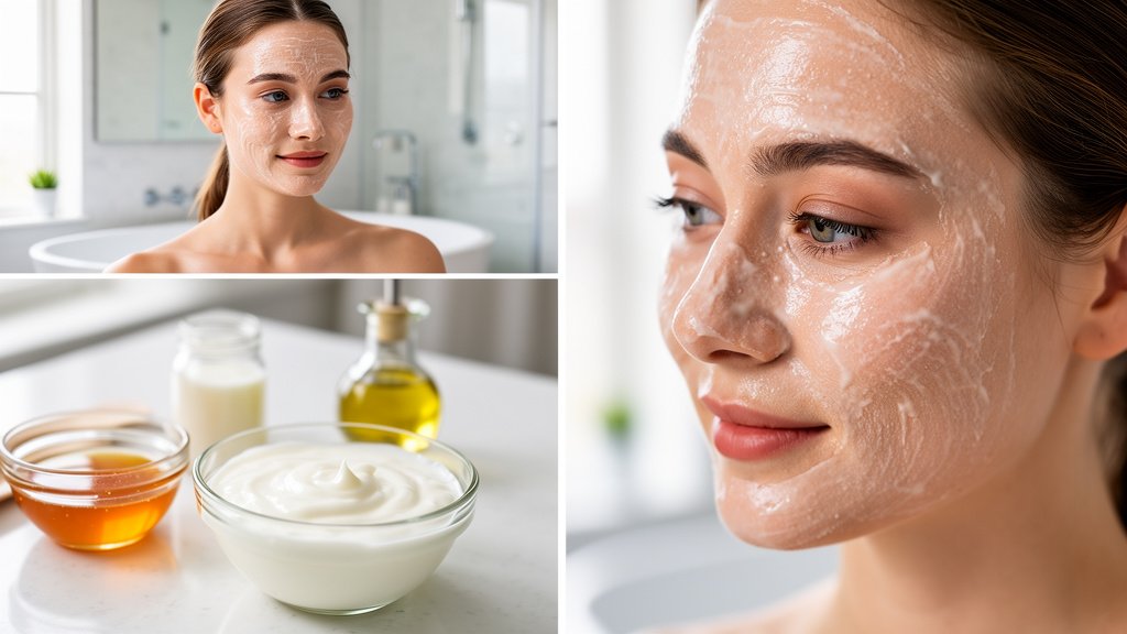 Mascarilla casera para piel seca