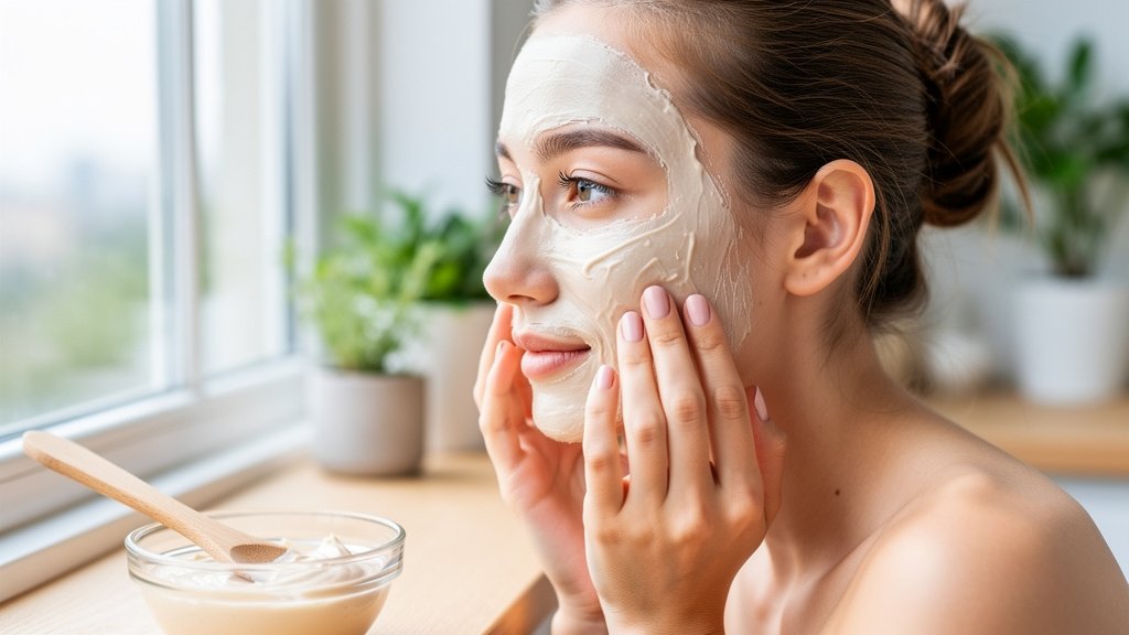 Mascarilla natural para hidratar la