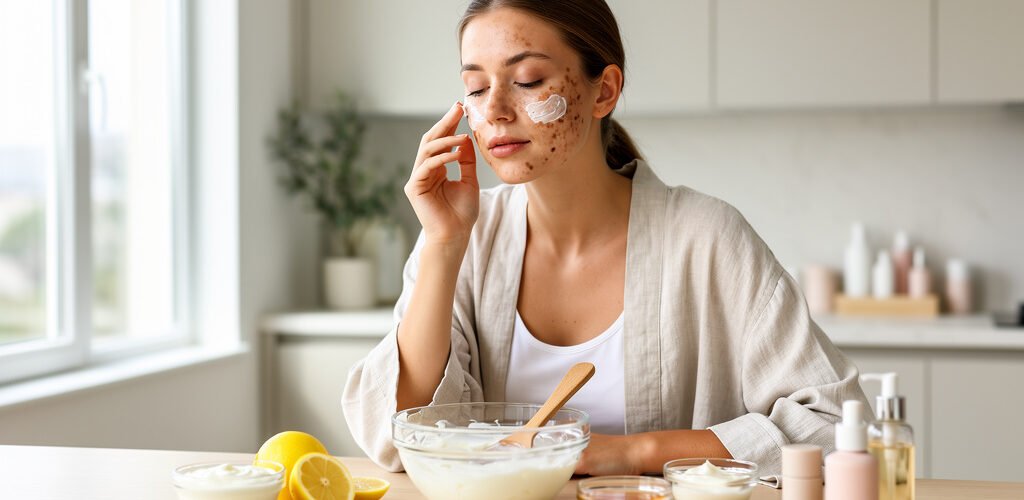 Mascarilla casera para aclarar manchas