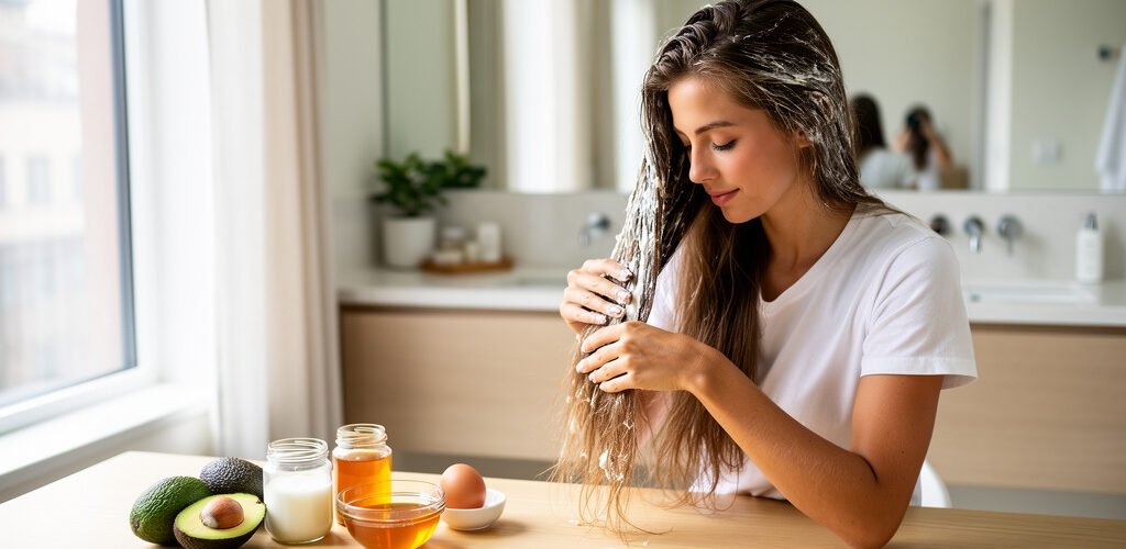Mascarillas caseras para cabello dañado