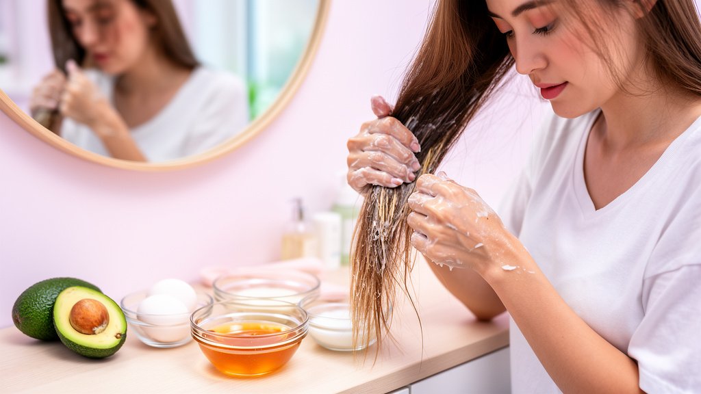 Mascarillas caseras para cabello dañado