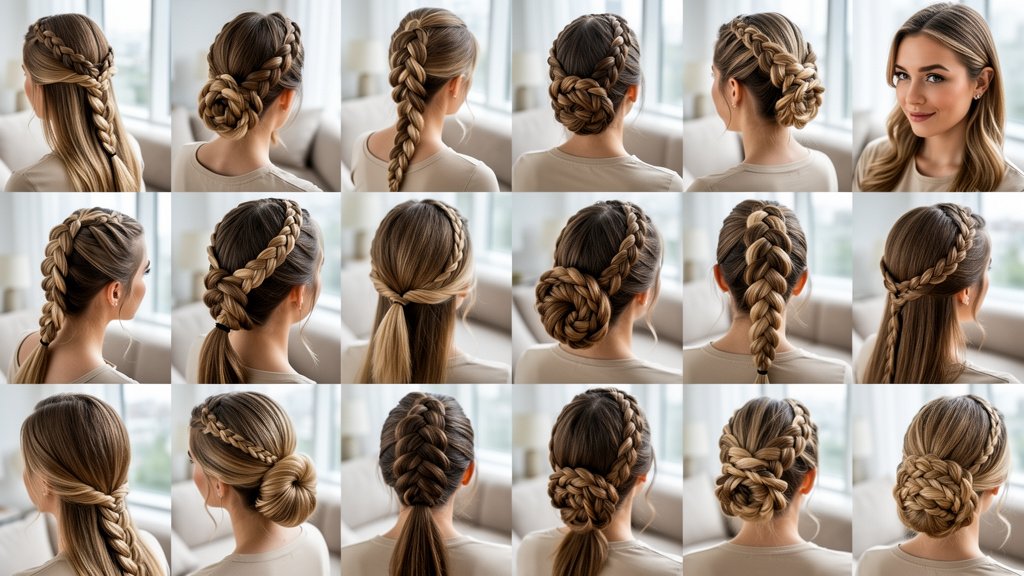 22 Peinados con Trenzas Elegantes
