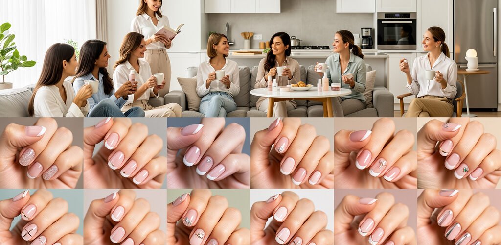 30 Diseños de Uñas Cortas