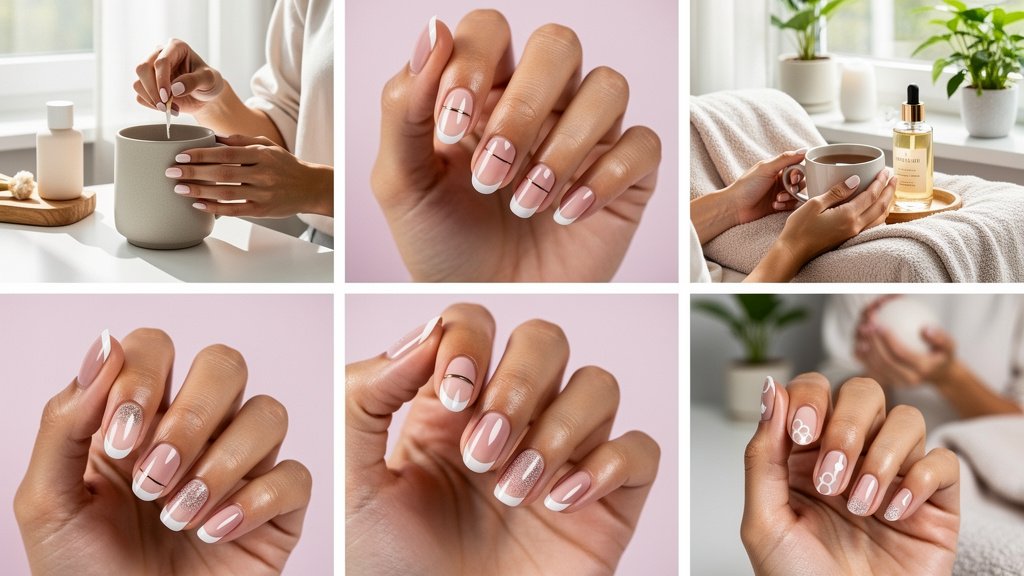 30 Diseños de Uñas Cortas
