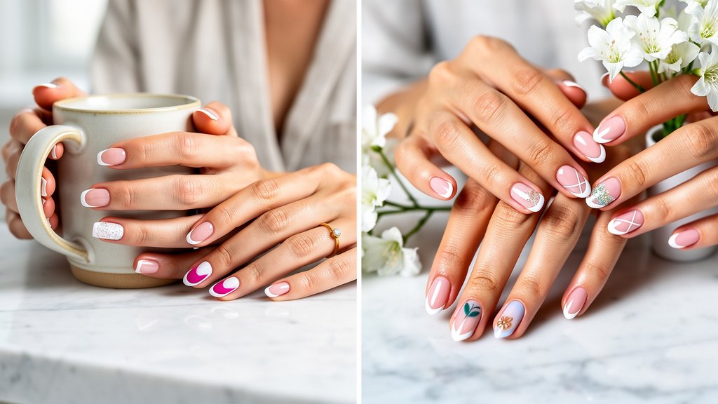 25 Diseños de Uñas Francesas