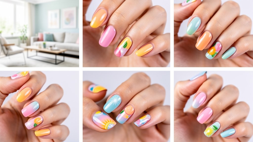 Diseños de Uñas para Verano