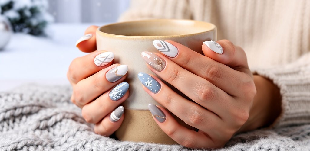 Diseños de Uñas para Invierno