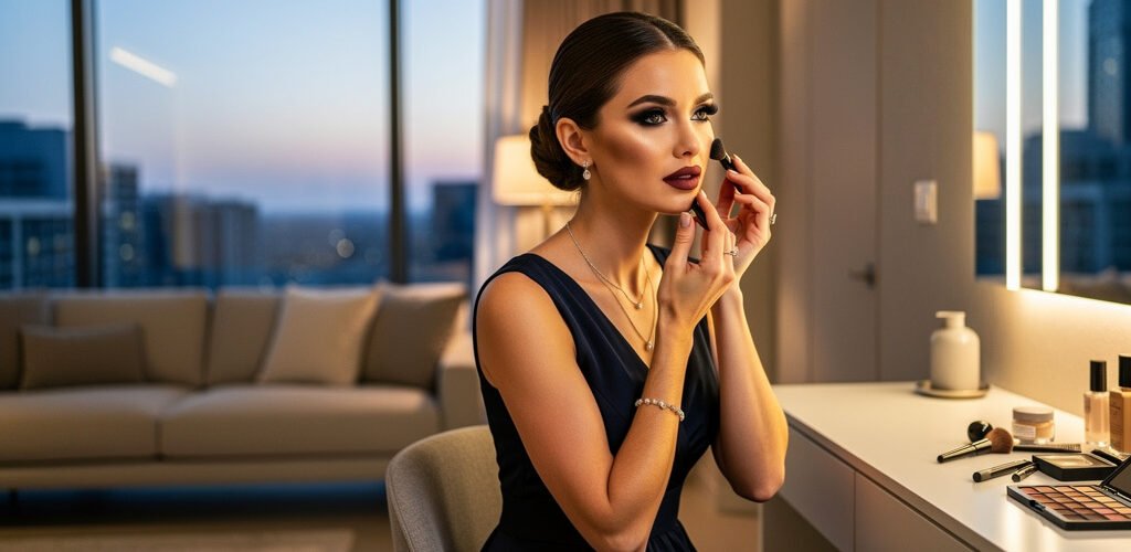 Maquillaje de Noche Elegante para