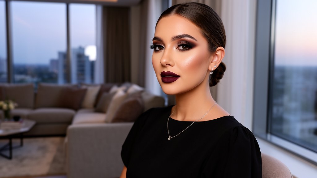 Maquillaje de Noche Elegante para