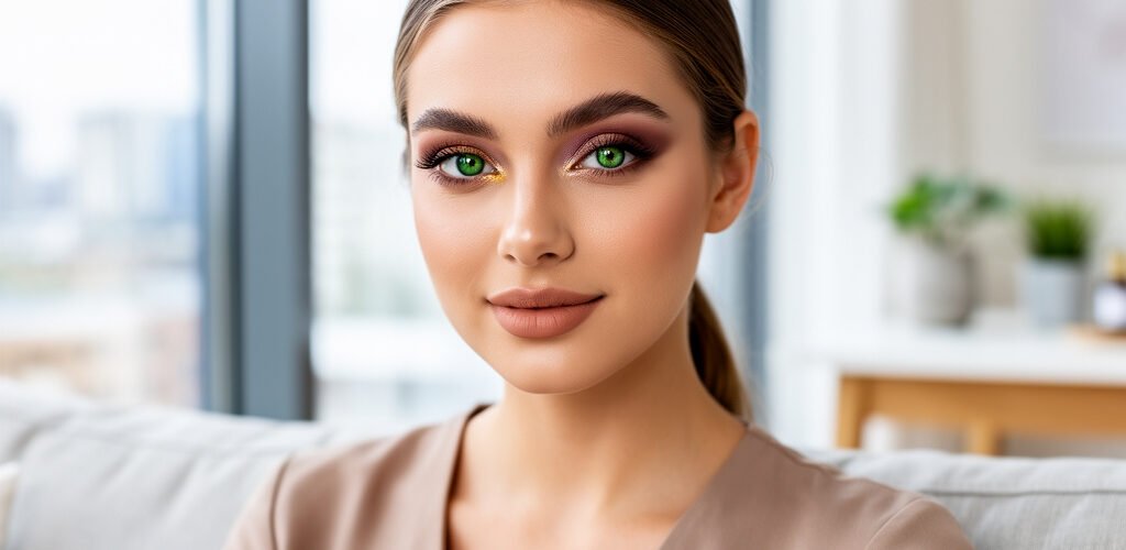 Maquillaje para Ojos Verdes con