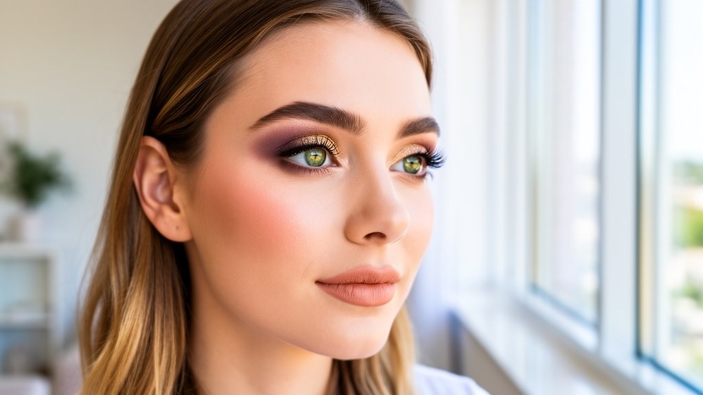 Maquillaje para Ojos Verdes con