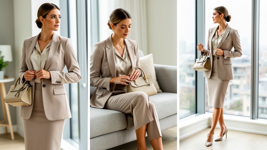 outfits elegantes oficina